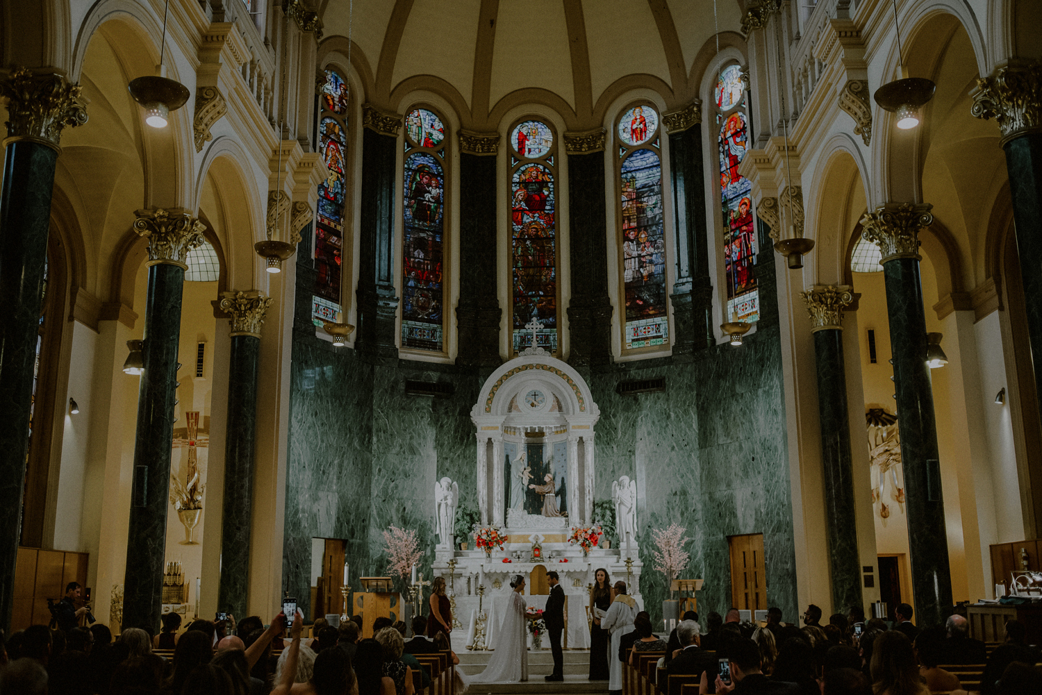 manhattan catholic church wedding