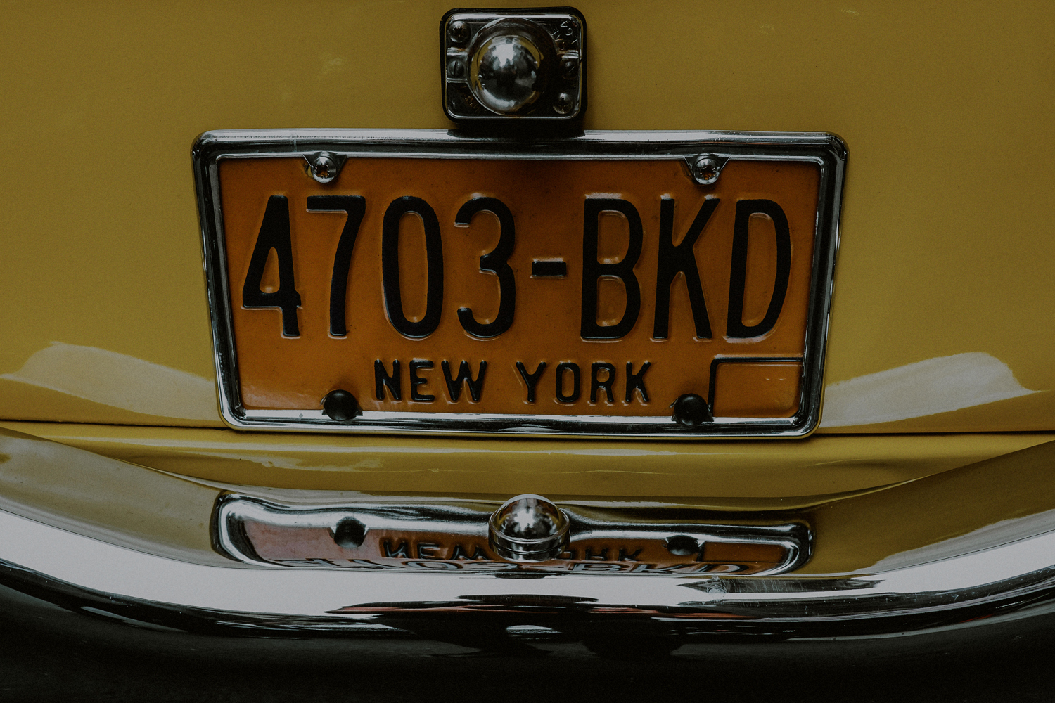 old-school nyc taxi