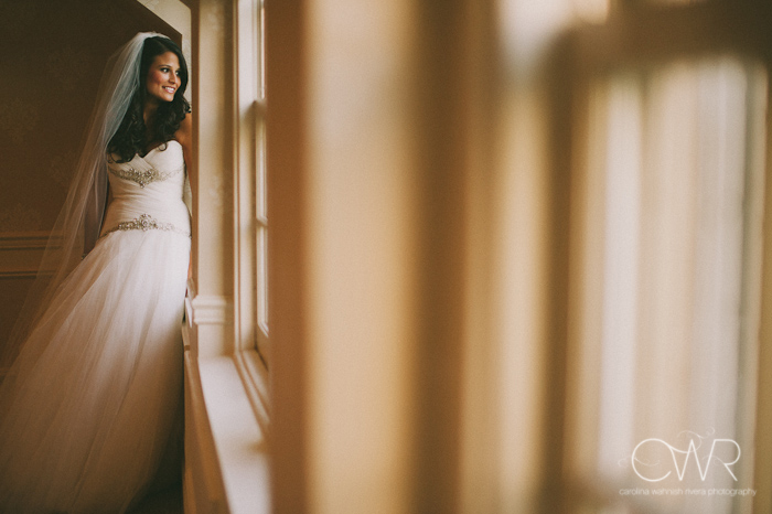 Maplewood Country Club Bride Portrait