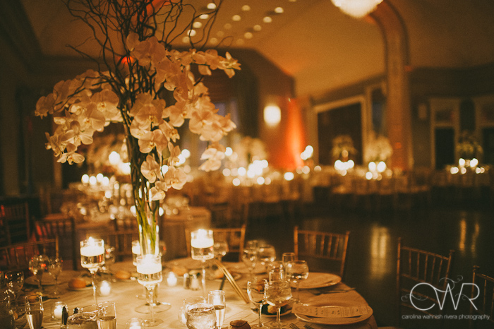 Maplewood Country Club Tablescape Candlelight