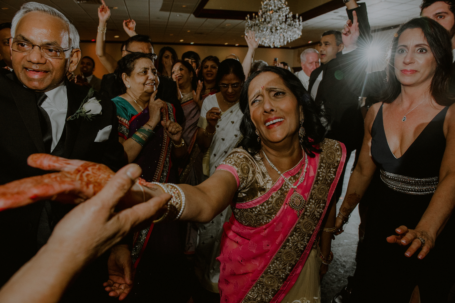 indian wedding reception moments