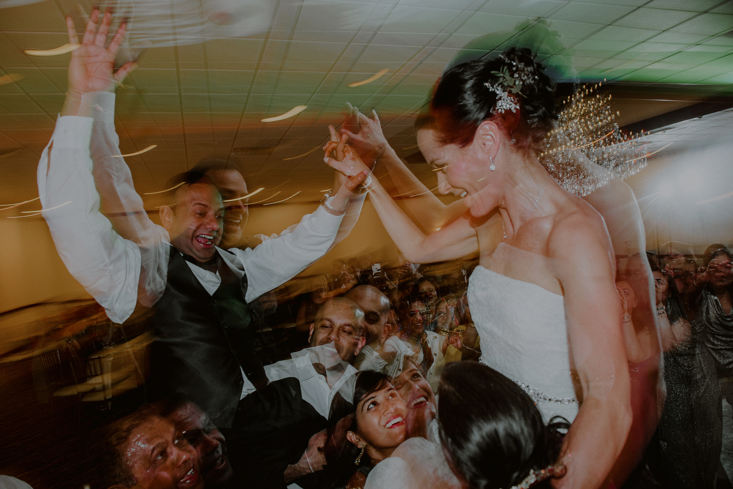 creative wedding reception photos