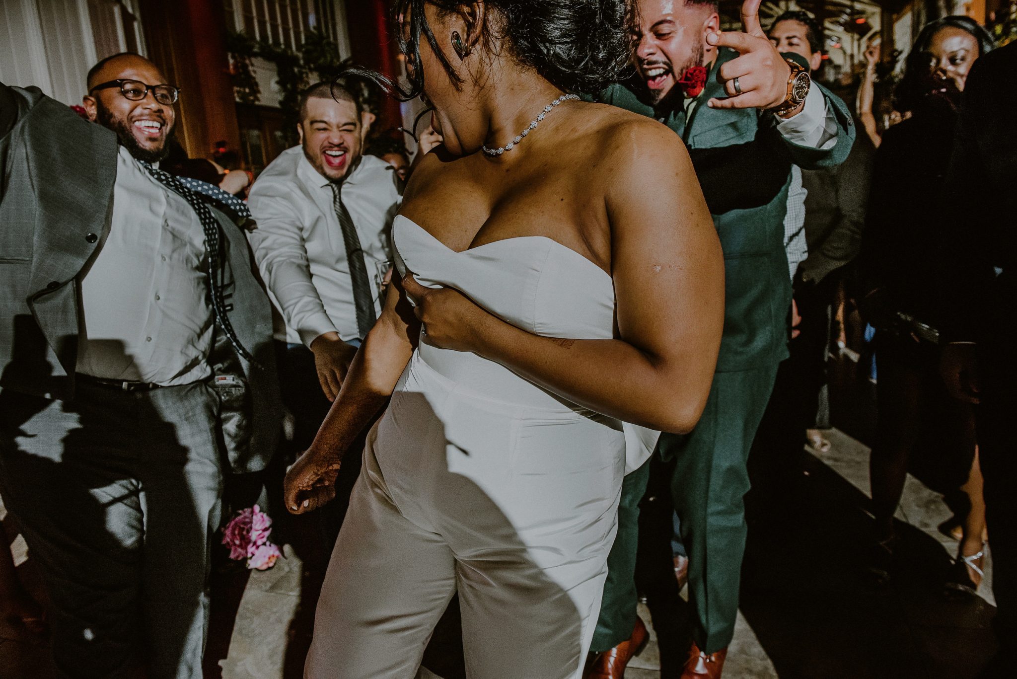 crazy wedding reception dance moments at fox hollow in ny