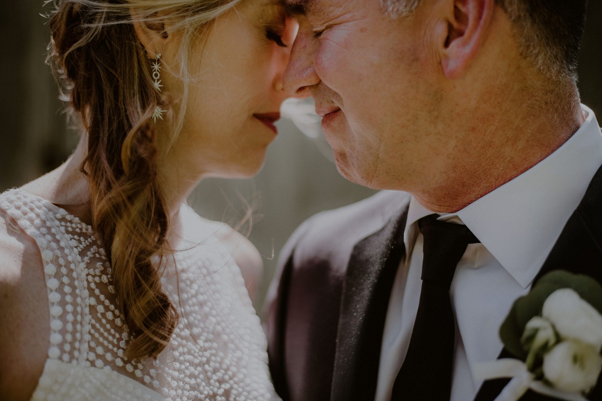 rustic wedding portrait in cape may nj