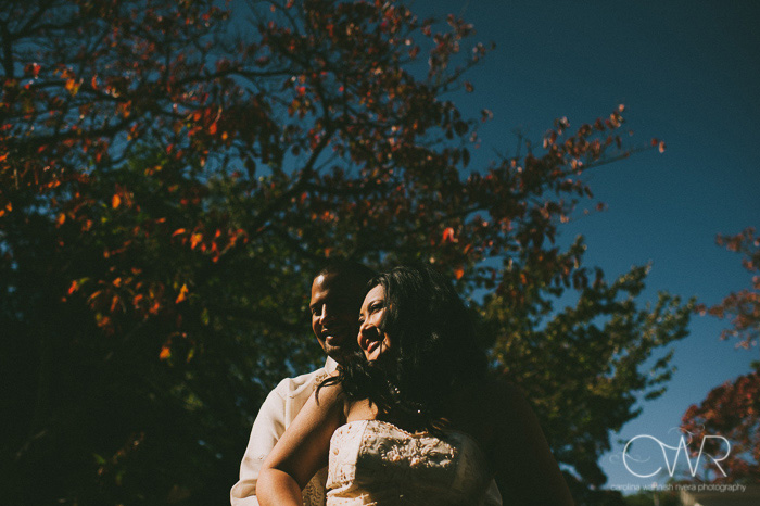 artistic wedding photos of interracial wedding couple