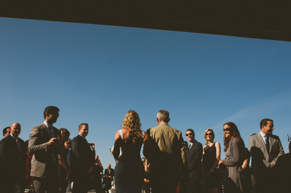 Avenue Long Branch Wedding ceremony on the rooftop 