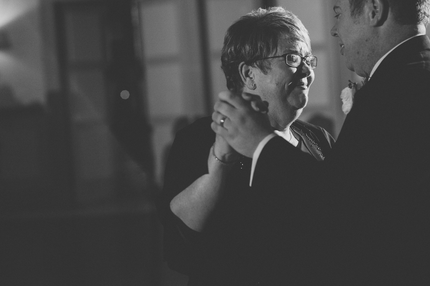 beautiful wedding photography in black and white carefree couple laughing at engagement session