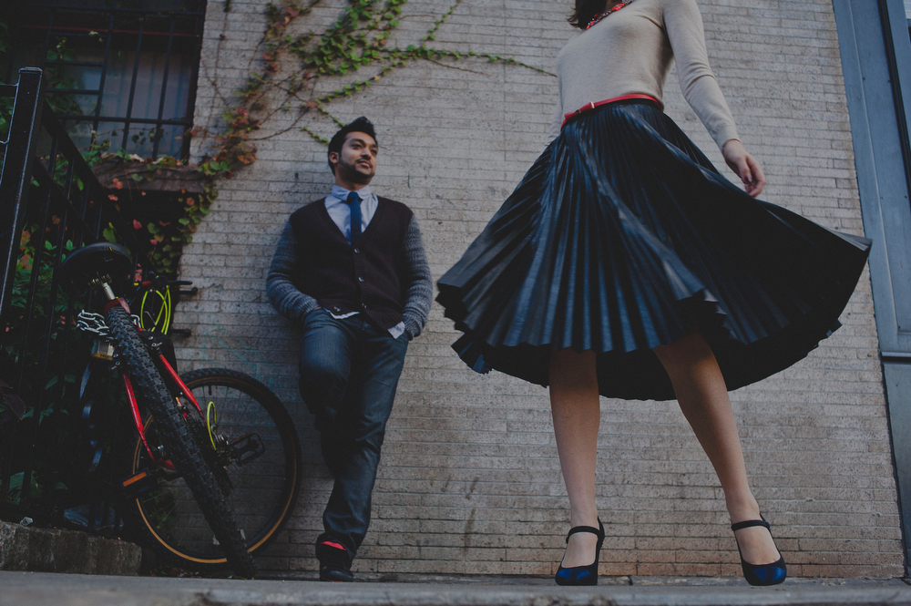 nyc engagement photography