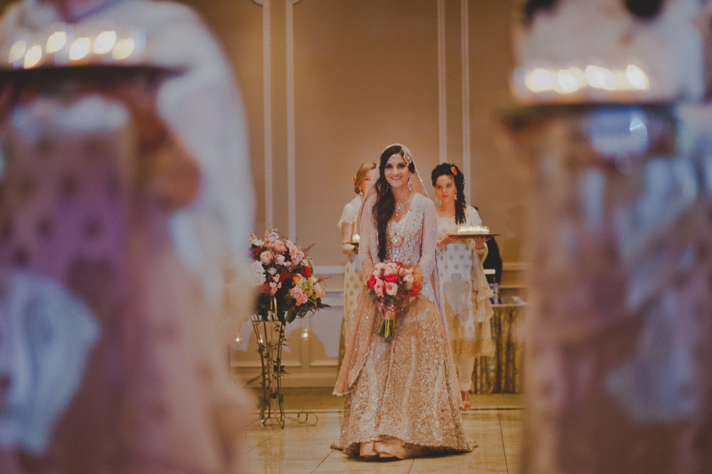 beautiful muslim bride ceremony