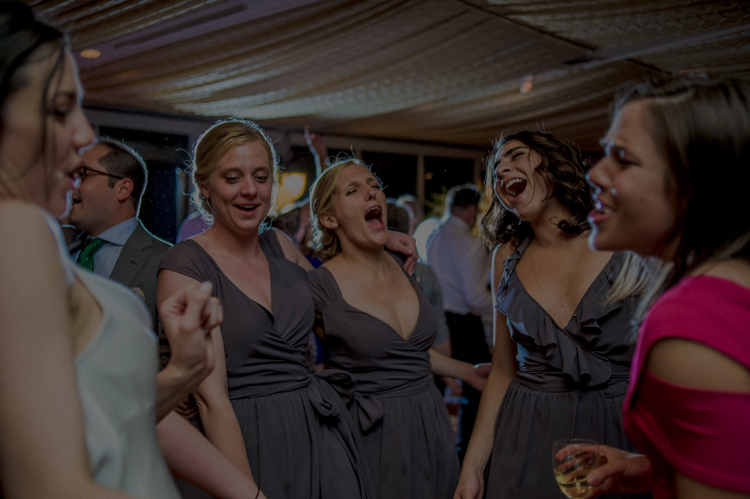 crazy wedding reception photos