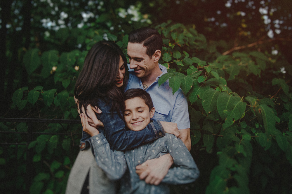 Glen Ridge train station engagement session