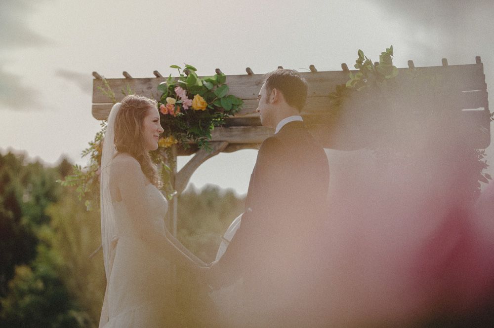 outdoor PA wedding ceremony