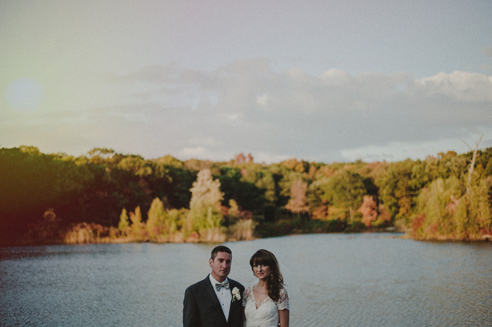 NJ lake wedding photos