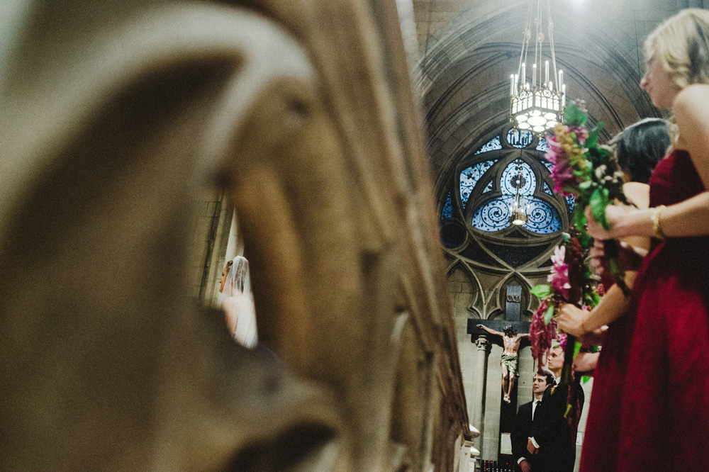 beautiful nyc church wedding