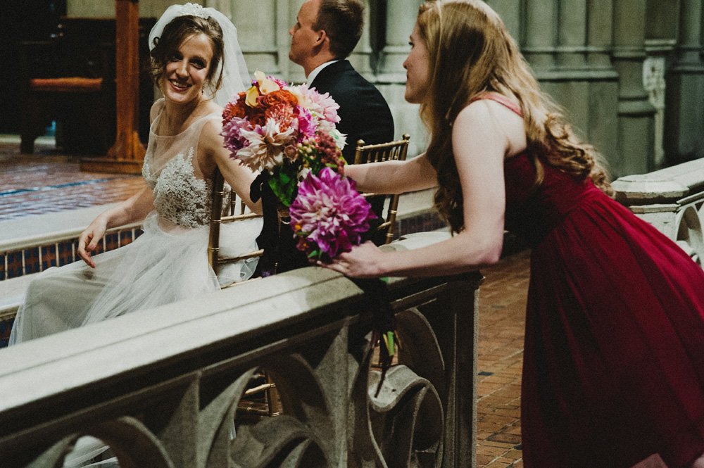 beautiful nyc church wedding