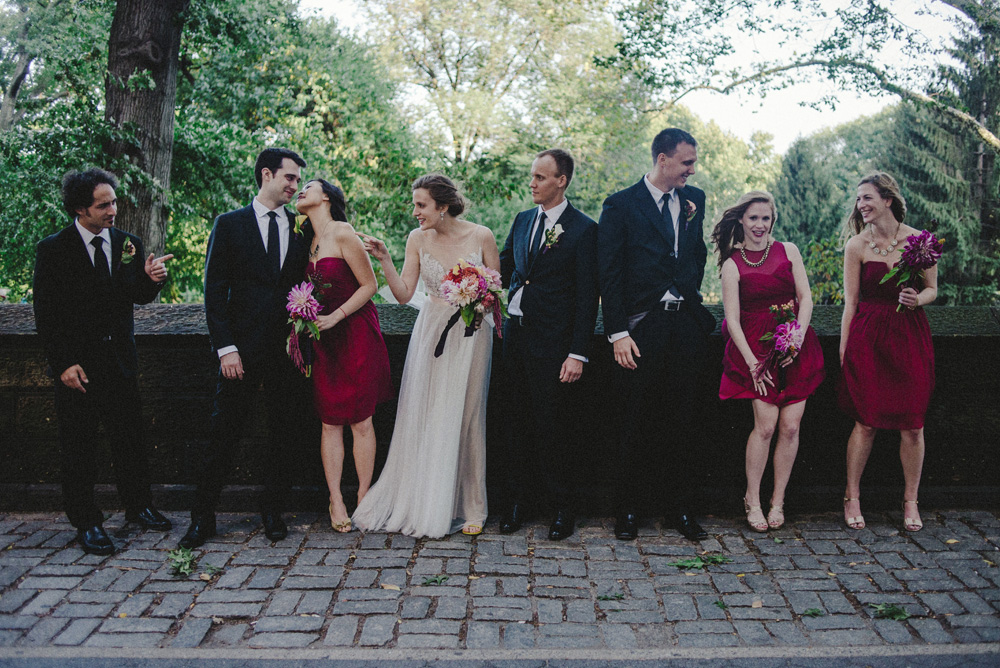 central park wedding