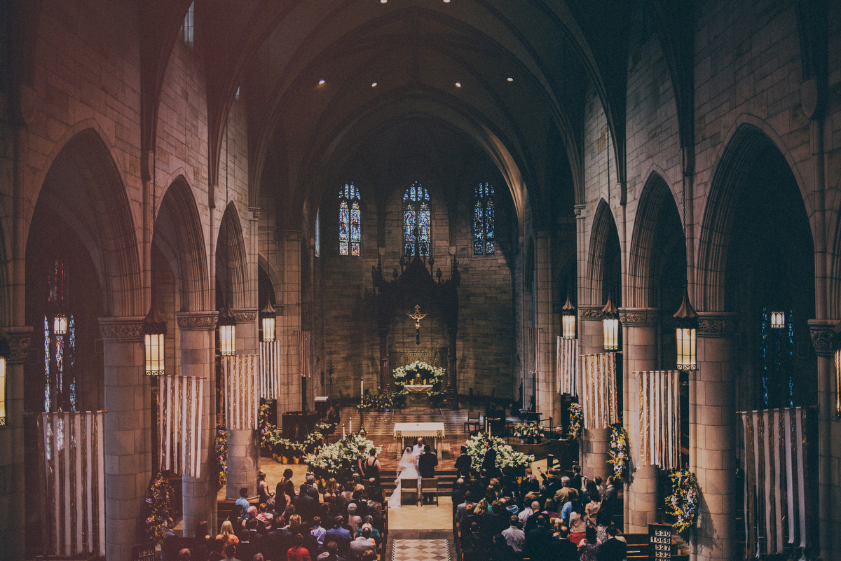 Our Lady of Sorrows church wedding