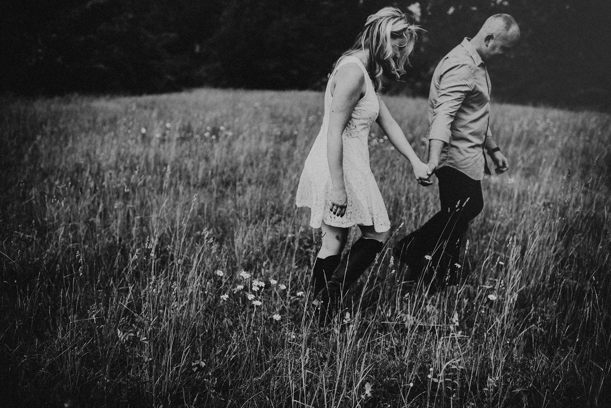 organic engagement session in nj