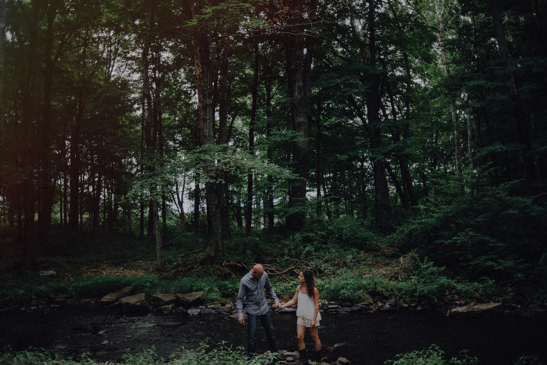 fine art engagement photos in nj