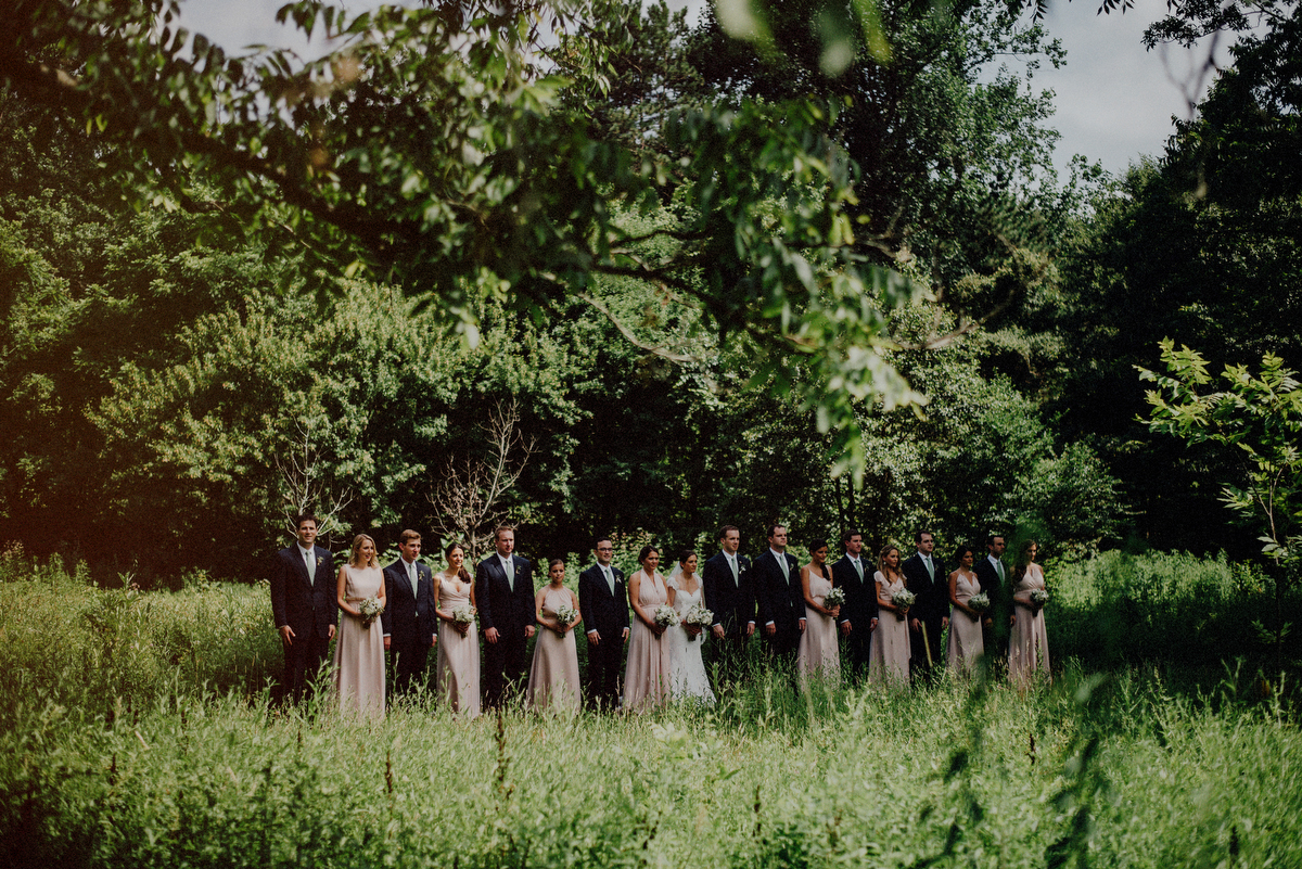 NJ outdoor wedding photos
