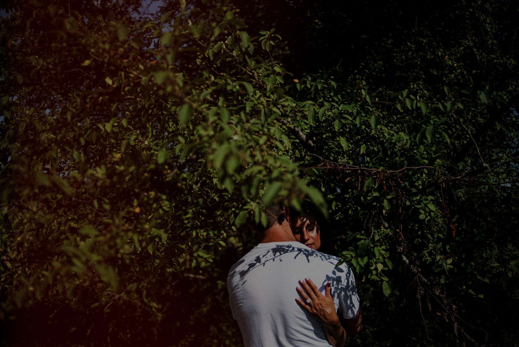 vintage field engagement session in nj