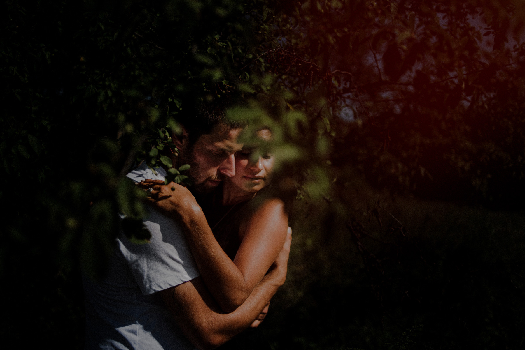 open field engagement photos in nj