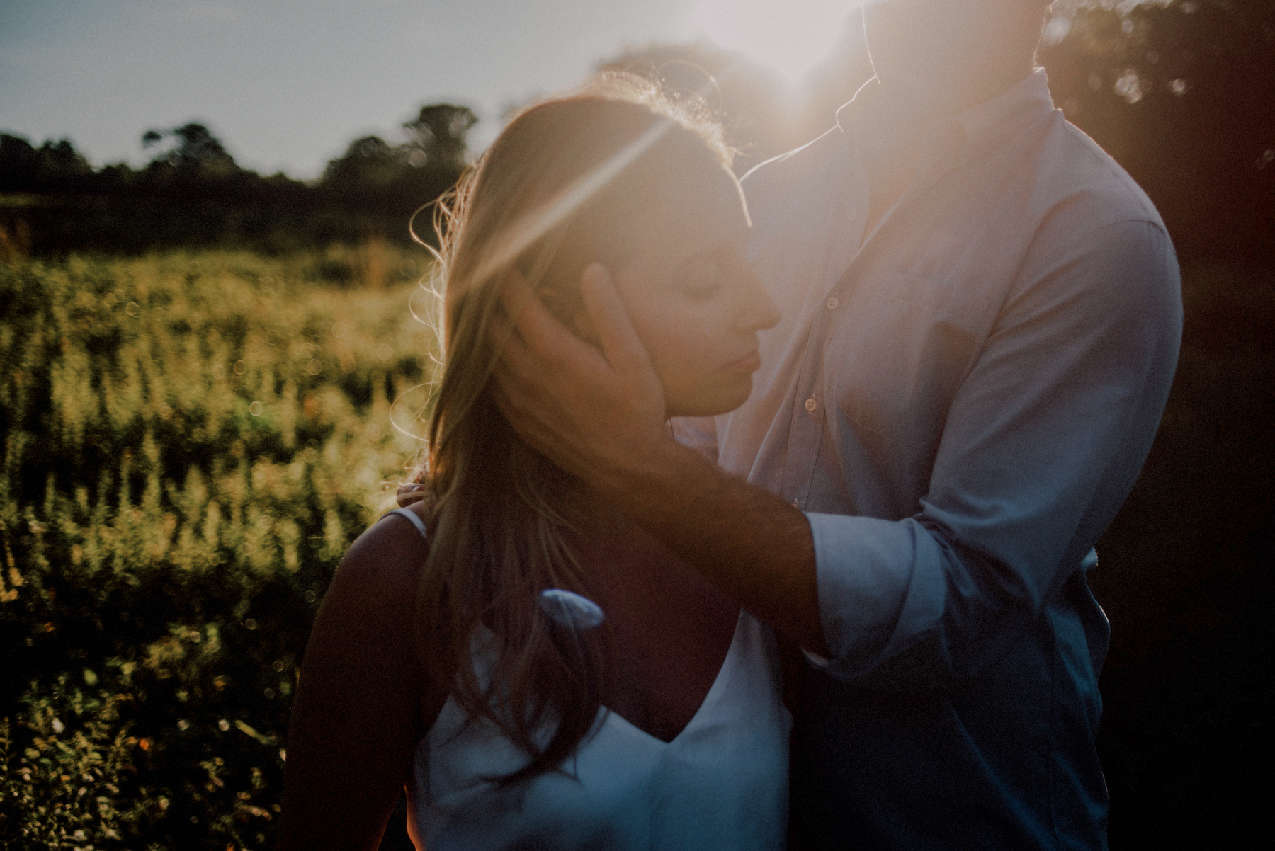 dramatic engagement photos