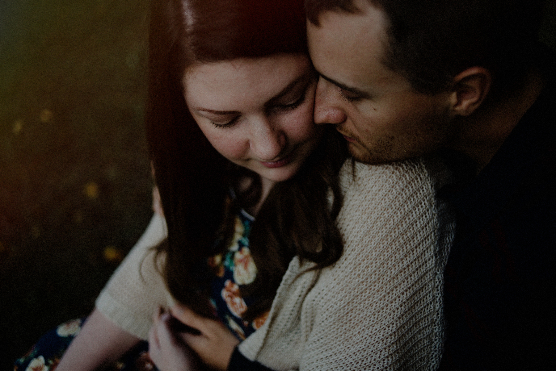 rural engagement photos