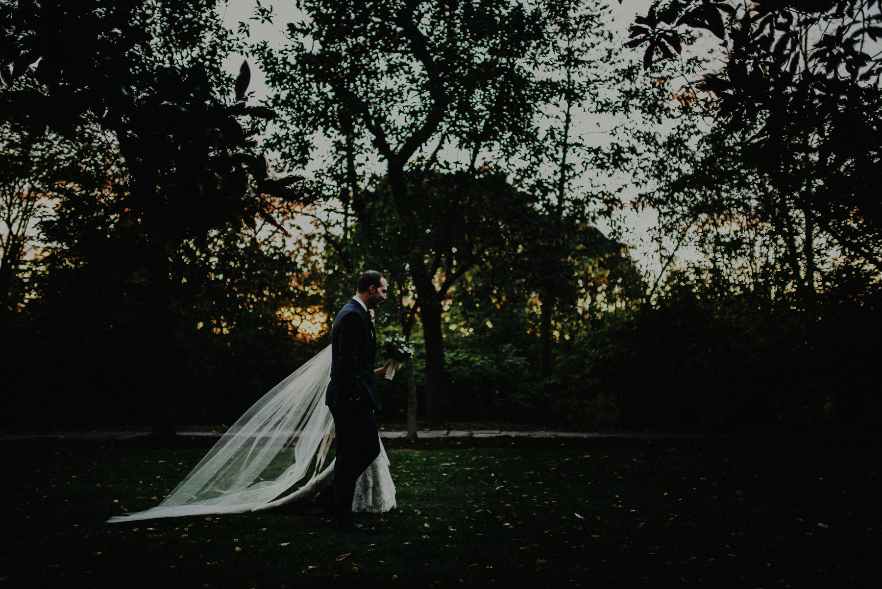 outdoor fall ceremony