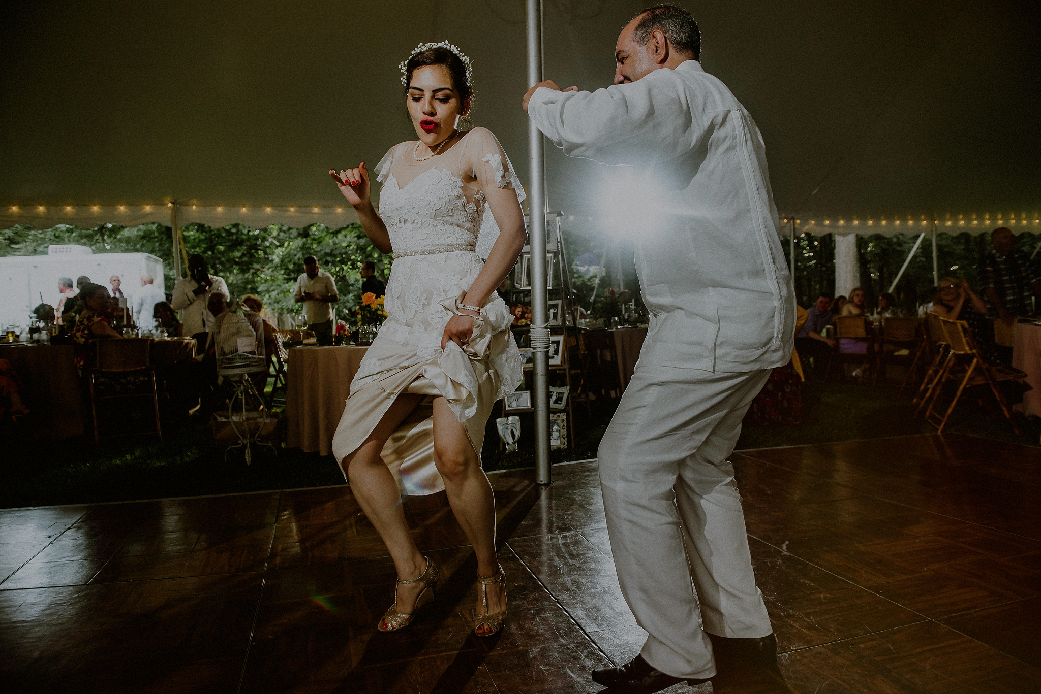 father daughter salsa dance