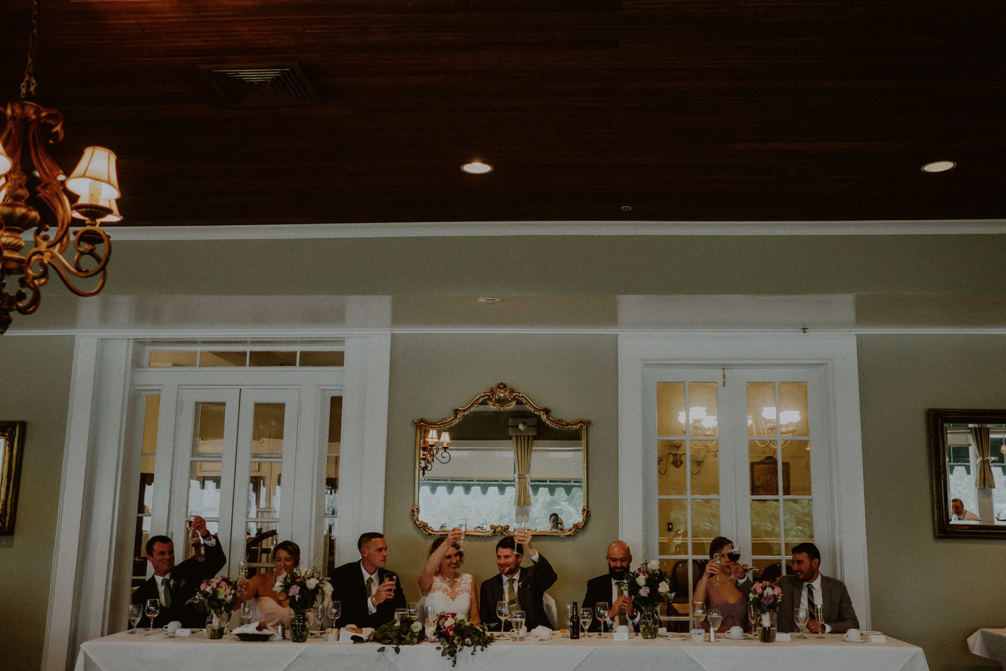 restaurant wedding reception in CT