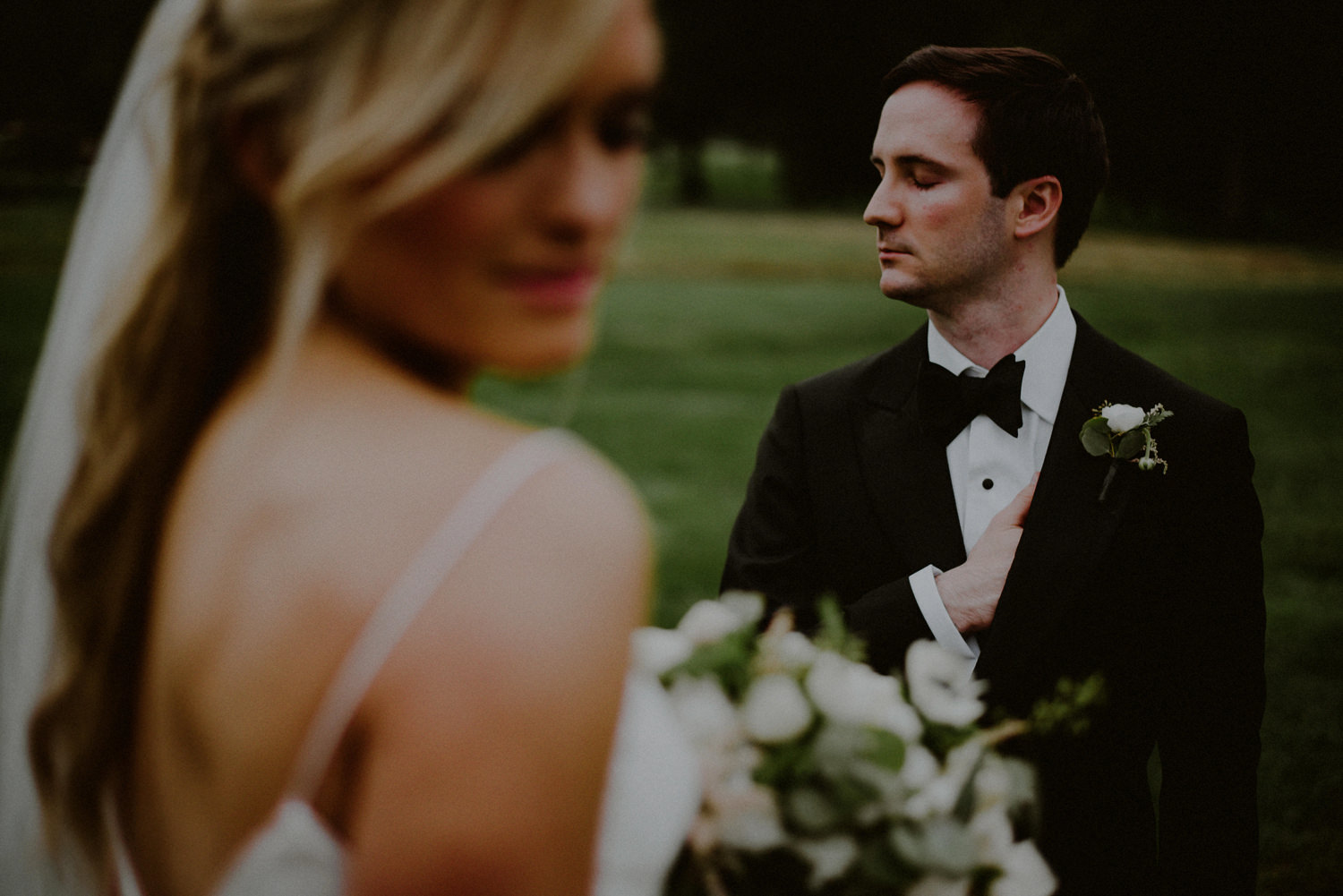 fine art wedding portraits by Carolina Rivera - Fiddler's Elbow Country Club in Bedminster