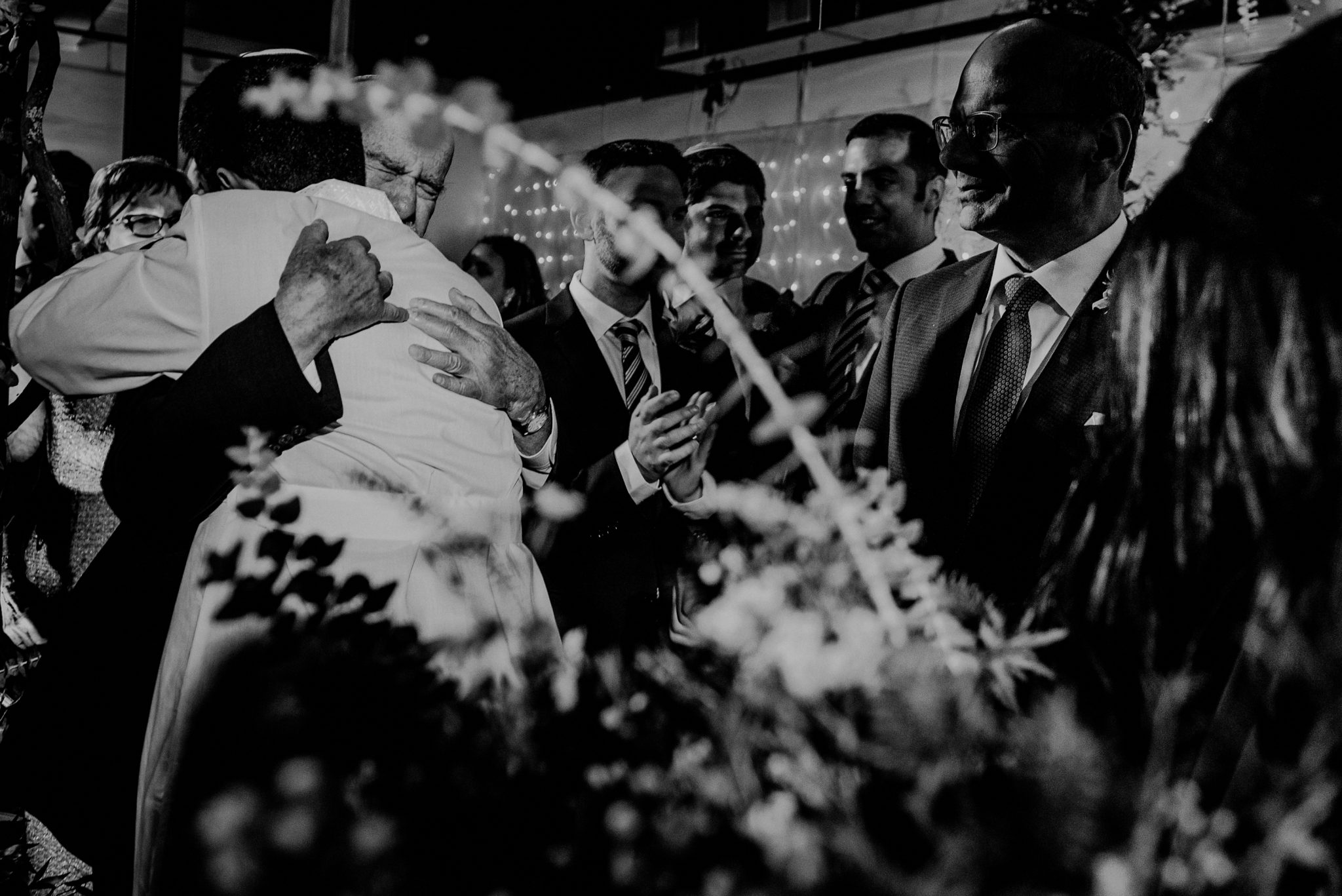 black and white fine art wedding photography