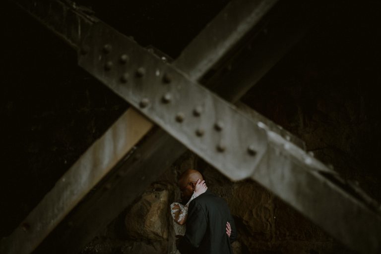 Industrial Avenue A club wedding in Newark NJ