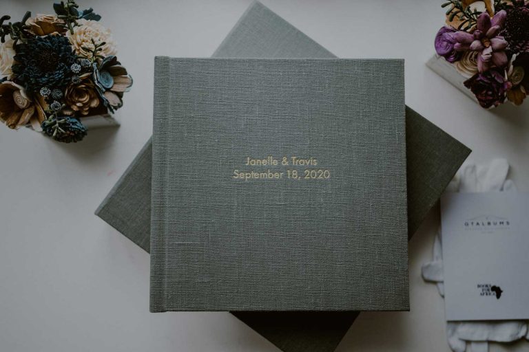 unique wedding album