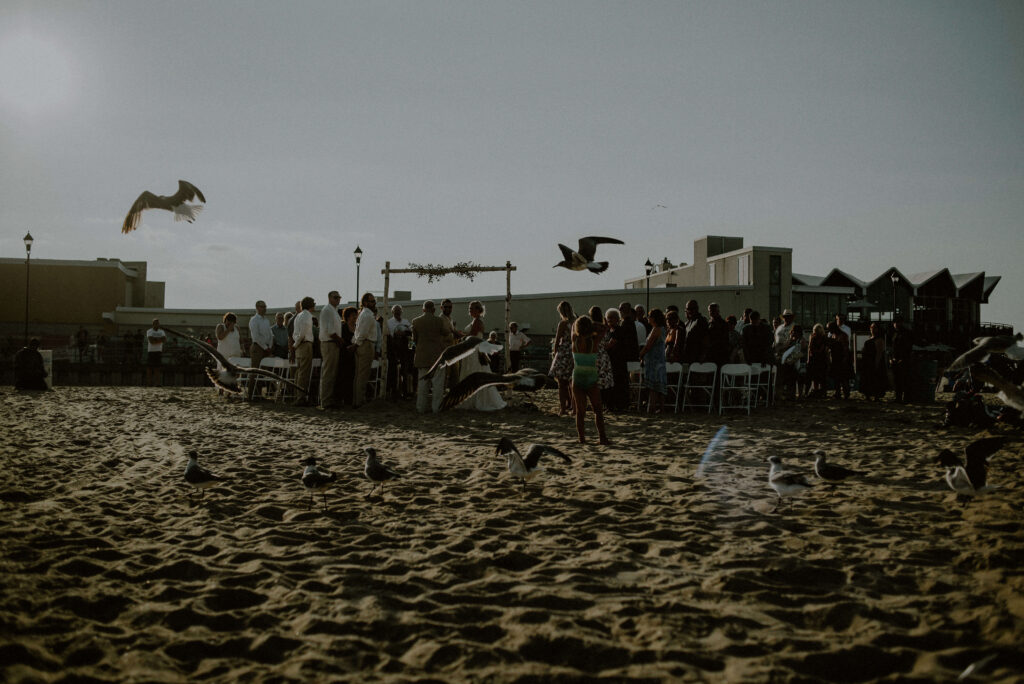 beach wedding