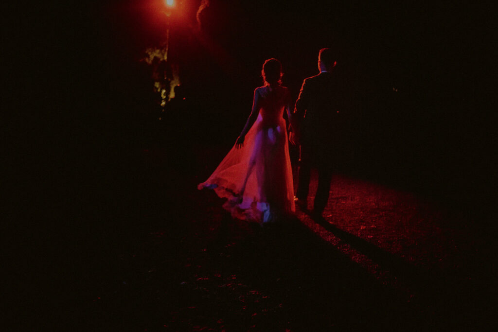 Creative Wedding Portrait at Grounds for Sculpture