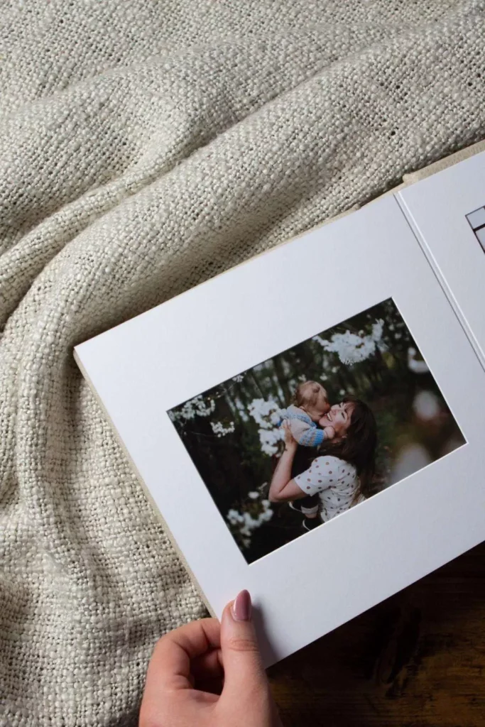 Matted Album Wedding Family Book